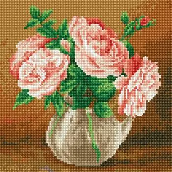 Molly Алмазная мозаика "Бузин. Случайный букет", 30х30 см