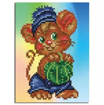 Molly Алмазная мозаика "Мышонок", 15х20 см