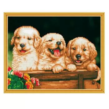 Molly Алмазная мозаика "Неразлучные", 40х50 см