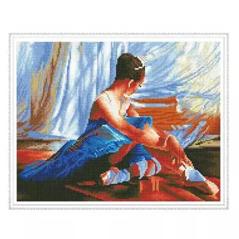 Molly Алмазная мозаика "После выступления", 40х50 см