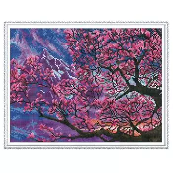 Molly Алмазная мозаика "Сакура в цвету", 40х50 см