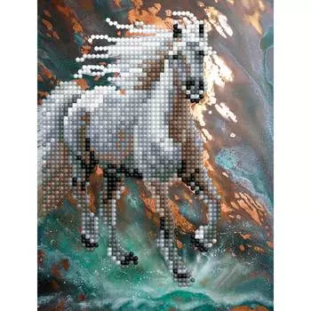 Molly Алмазная мозаика "Стремительный", 15х20 см