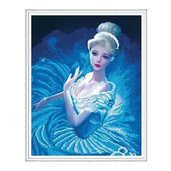 Molly Алмазная мозаика "В вихре танца", 40х50 см