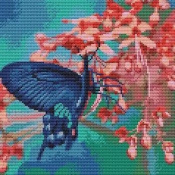 Molly Алмазная мозаика "Вкус нектара", без подрамника, 30х30 см