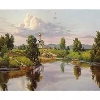 Molly Картина по номерам "Прищепа. Русь", 40х50 см