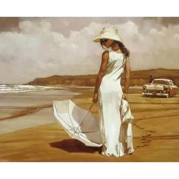 Molly Картина по номерам "В стиле ретро", 40x50 см