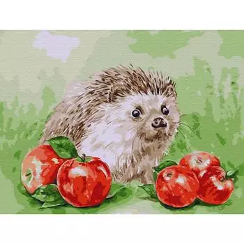 Molly Картина по номерам с цветной схемой на холсте " от друзей", 30х40 см