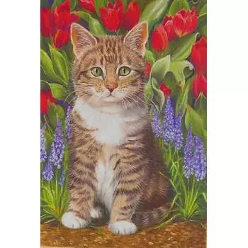 Molly Набор юного художника "Котёнок в саду", 20х30 см