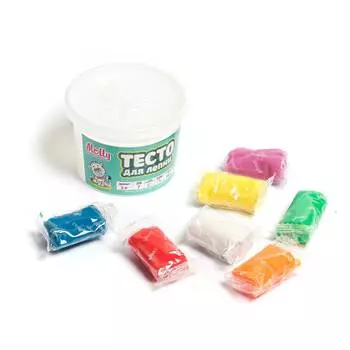 Molly Тесто для лепки 7 цветов, 98 грамм