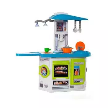 Molto Детская игровая кухня, озвученная + свет, 13 предметов, 18150