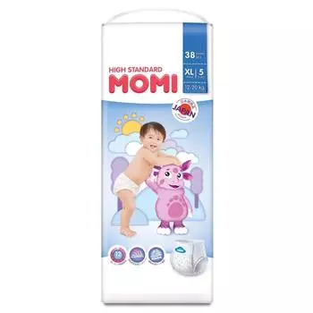MOMI High Standard Подгузники-трусики XL (12-20 кг), 38 шт