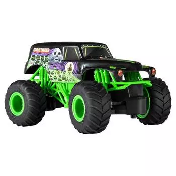 Monster Jam Машинка на радиоуправлении "Грейв Диггер", 1:24
