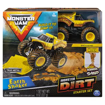 Monster Jam машинка "Монстр Джем - Grave Earth Shaker, с кинетическим песком" 6054963