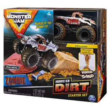 Monster Jam машинка "Монстр Джем - Zombie, с кинетическим песком" 6054962