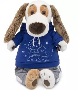 Мягкая игрушка BUDI BASA Bart27-015 Бартоломей в спортивном костюме, 27 см