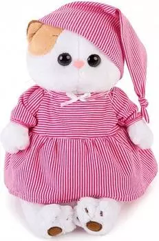 Мягкая игрушка BUDI BASA Ли-Ли в розовой пижамке, 27см