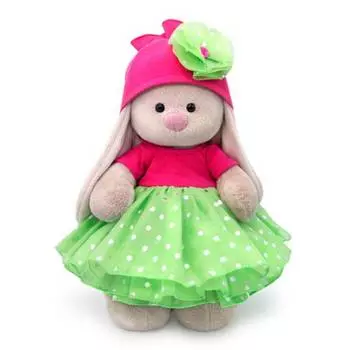 Мягкая игрушка BUDI BASA StS-302 Зайка Ми в платье с пышной юбкой из органзы 25см