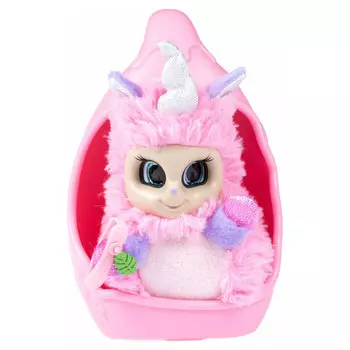 Мягкая игрушка Bush baby world – Единорог Ула с заколкой и шармом, 20 см