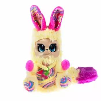 Мягкая игрушка Bush Baby world Пушастик Зигги, желтый