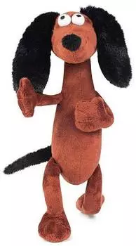 Мягкая игрушка ГНУТИКИ Барбос-Чёрный Нос