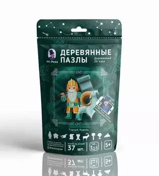 MR.PUZZ Деревянный пазл Горный Король 4997