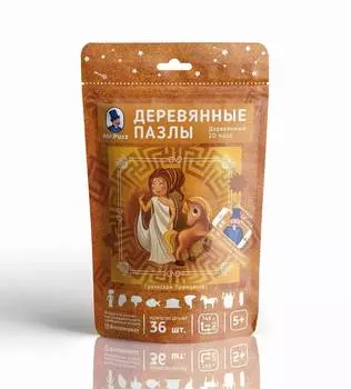 MR.PUZZ Деревянный пазл Греческая Принцесса 4998