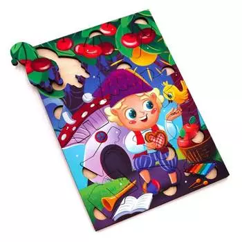 MR.PUZZ Деревянный пазл "Гномик"