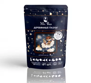 MR.PUZZ Деревянный пазл Волшебные сказки 4839