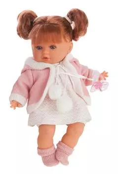 Munecas Antonio Juan Кукла Ника плачущая, 30 см