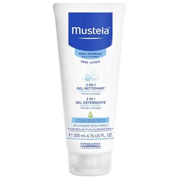 Mustela Bebe Гель для купания 2 в 1, 200 мл