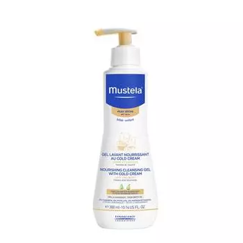 Mustela Питательный гель для купания с кольд-кремом, 300 мл