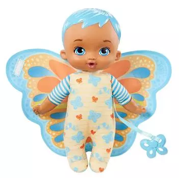 My Garden Baby Пупс "Моя первая малышка-бабочка" с голубыми крылышками