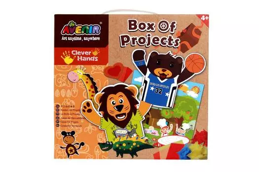 Набор для аппликаций "Животные"