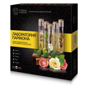 Набор для опытов ТРЮКИ НАУКИ Z008 Лаборатория парфюма