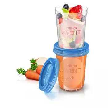 Набор контейнеров Philips Avent, 5 шт., 240 мл, 80158