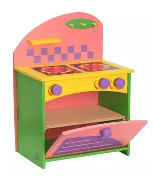 Набор кукольной мебели КРАСНОКАМСКАЯ ИГРУШКА КМ-06 Газовая плита