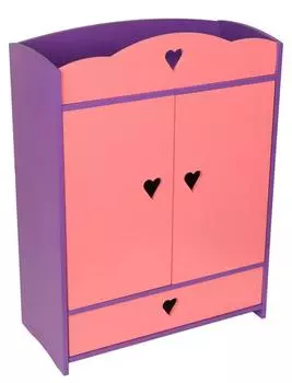 Набор кукольной мебели КРАСНОКАМСКАЯ ИГРУШКА КМ-01 Шкафчик с выдвижным ящиком