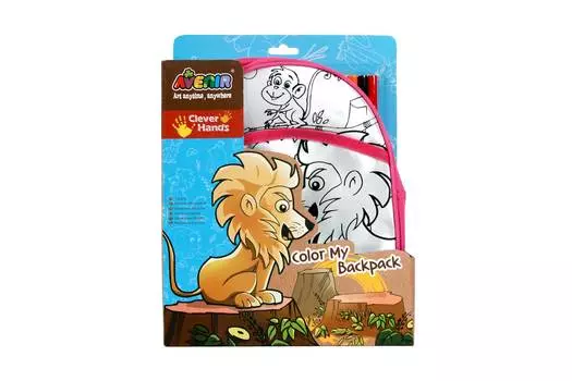 Набор "Раскрась свой рюкзачок. Джунгли"
