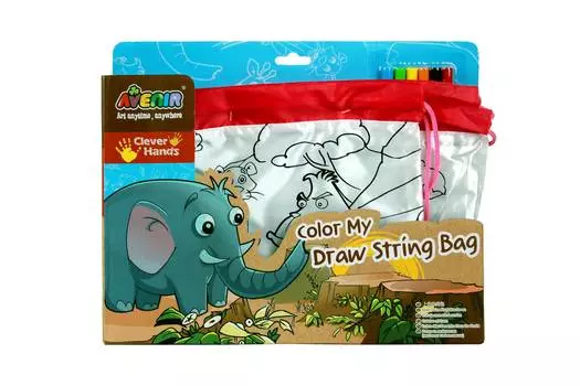 Набор "Раскрась свою сумку. Джунгли"