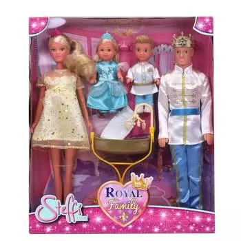 Набор STEFFI "Королевская семья", Штеффи, Кевин, Еви, Тимми