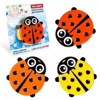 Набор VALIANT K6-3885 мини-коврики Божья коровка