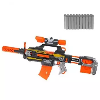 Наша Игрушка Бластер электромеханический, 20 пуль