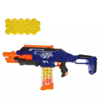 Наша игрушка Бластер с мягкими пулями, 25 шт.