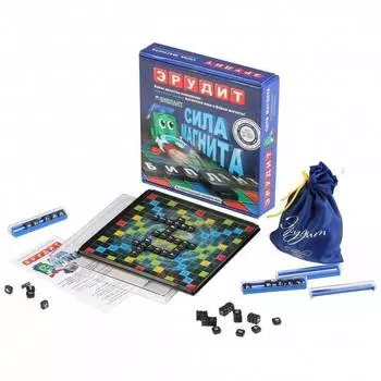 Настольная игра БИПЛАНТ 10001 Эрудит "Магнитный"