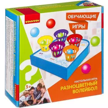 Настольная игра Bondibon "Разноцветный волейбол"