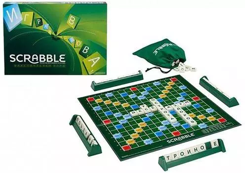Настольная игра MATTEL Y9618 Scrabble классический