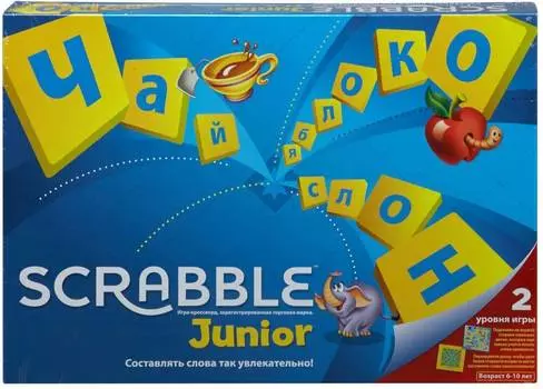 Настольная игра MATTEL Y9736 Scrabble для детей