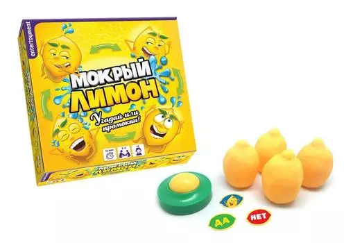 Настольная игра ORIGAMI 1072 Мокрый лимон!