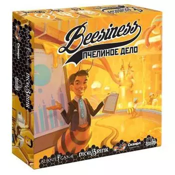 Сквирл Настольная игра "Биизнес. Пчелиное дело"