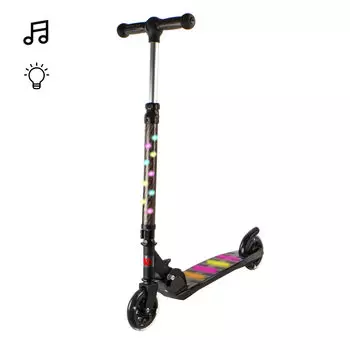 Navigator Самокат со светящимися колесами, черный